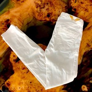 Robin’s Jeans, skinny jeans,  Shiny White, size 26